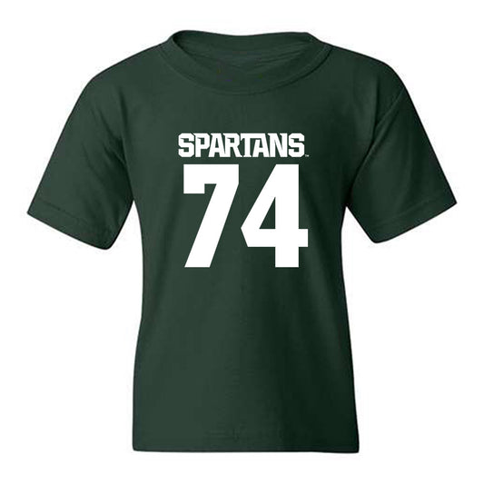 Michigan State - NCAA Football : Gavin Broscious - Generic Shersey Youth T-Shirt-0