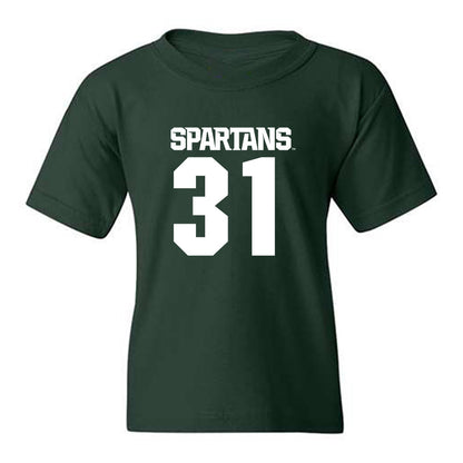 Michigan State - NCAA Football : Deuce Edwards - Generic Shersey Youth T-Shirt-0
