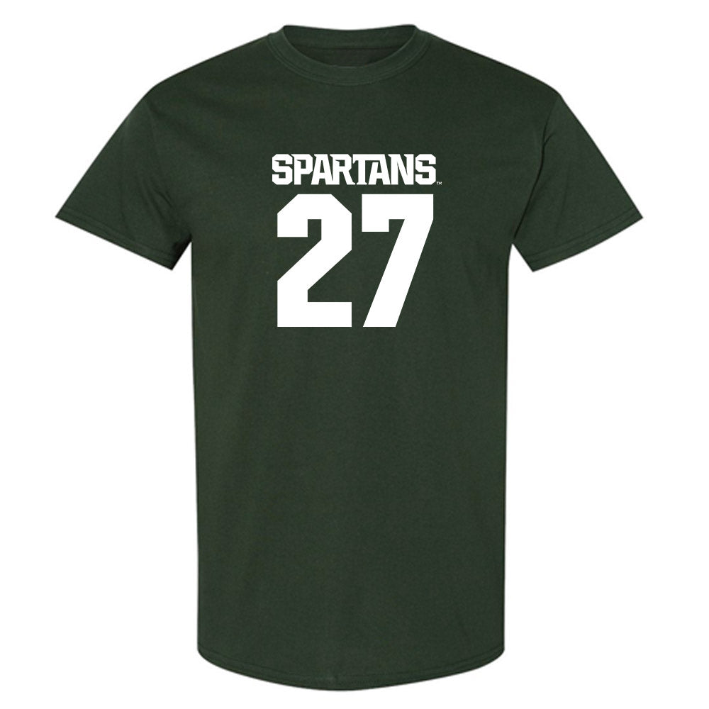 Michigan State - NCAA Men's Ice Hockey : Gavin Best - Generic Shersey T-Shirt-0