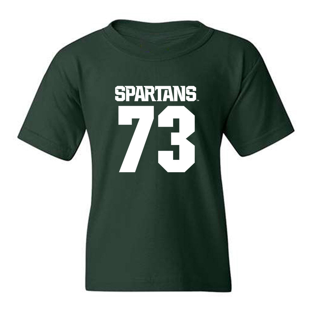 Michigan State - NCAA Football : Rustin Young - Generic Shersey Youth T-Shirt-0