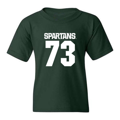 Michigan State - NCAA Football : Rustin Young - Generic Shersey Youth T-Shirt-0