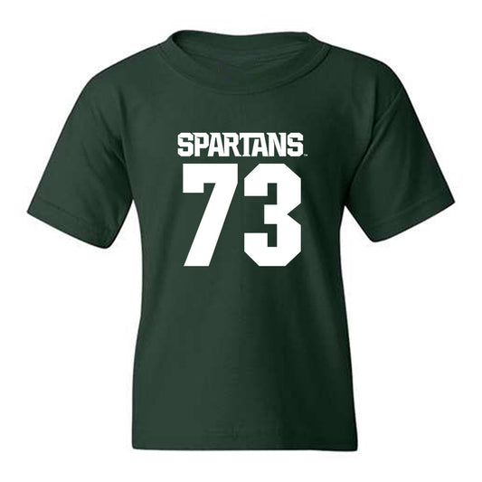 Michigan State - NCAA Football : Rustin Young - Generic Shersey Youth T-Shirt-0