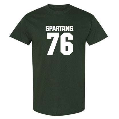 Michigan State - NCAA Football : Drew Nichols - Generic Shersey T-Shirt-0