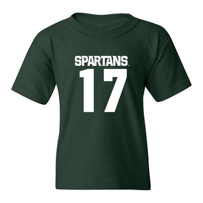 Michigan State - NCAA Football : Braylon Collier - Generic Shersey Youth T-Shirt-0
