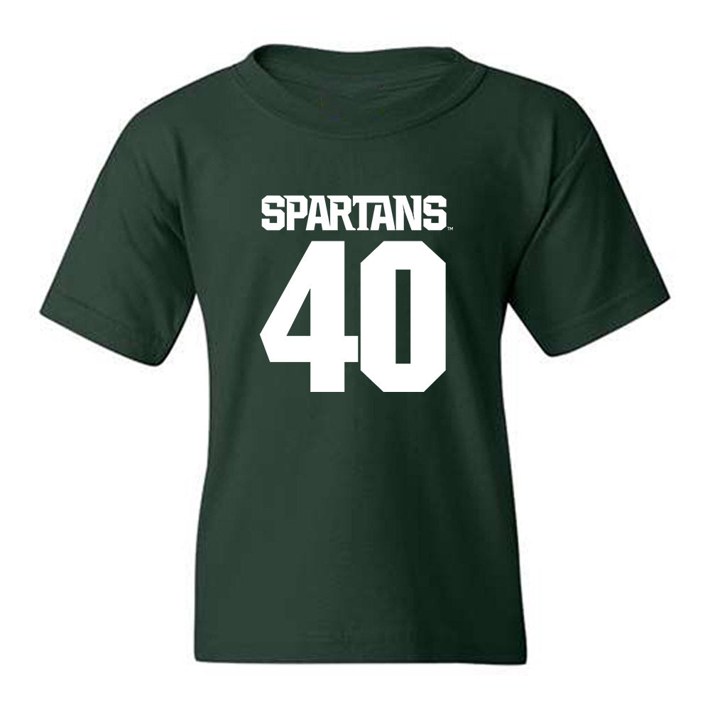 Michigan State - NCAA Football : DeJae White - Generic Shersey Youth T-Shirt-0