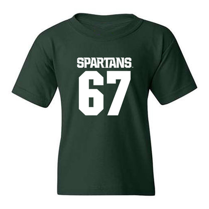 Michigan State - NCAA Football : Hayden Lorius - Generic Shersey Youth T-Shirt-0