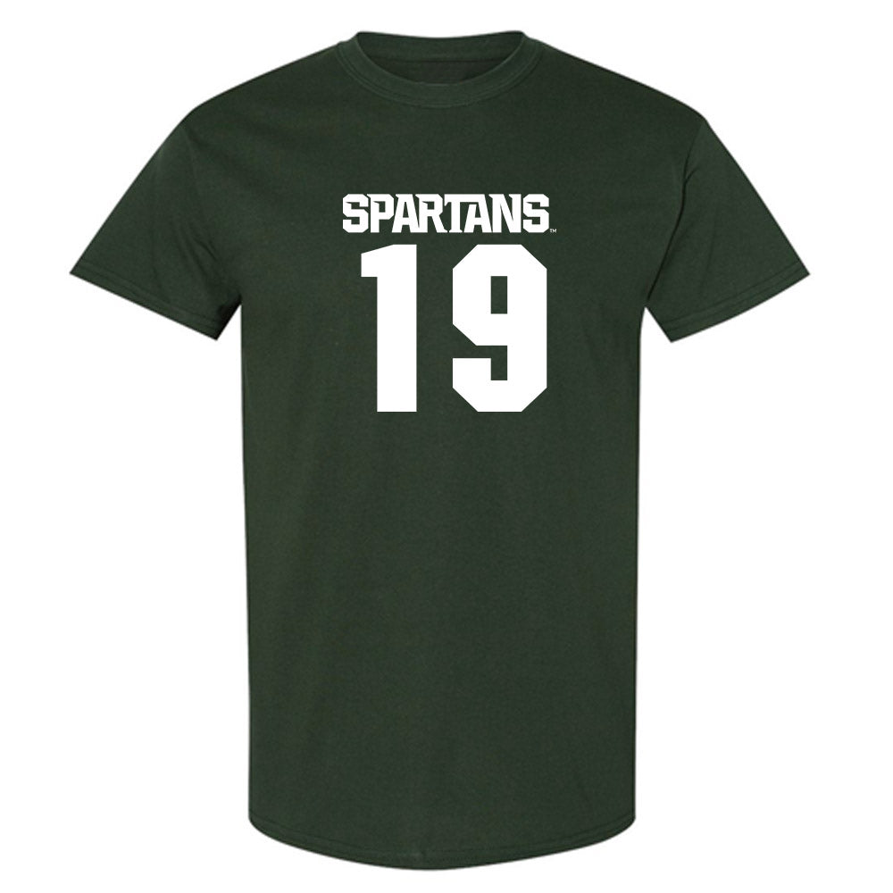 Michigan State - NCAA Men's Ice Hockey : Nicolas Muller - Generic Shersey T-Shirt-0