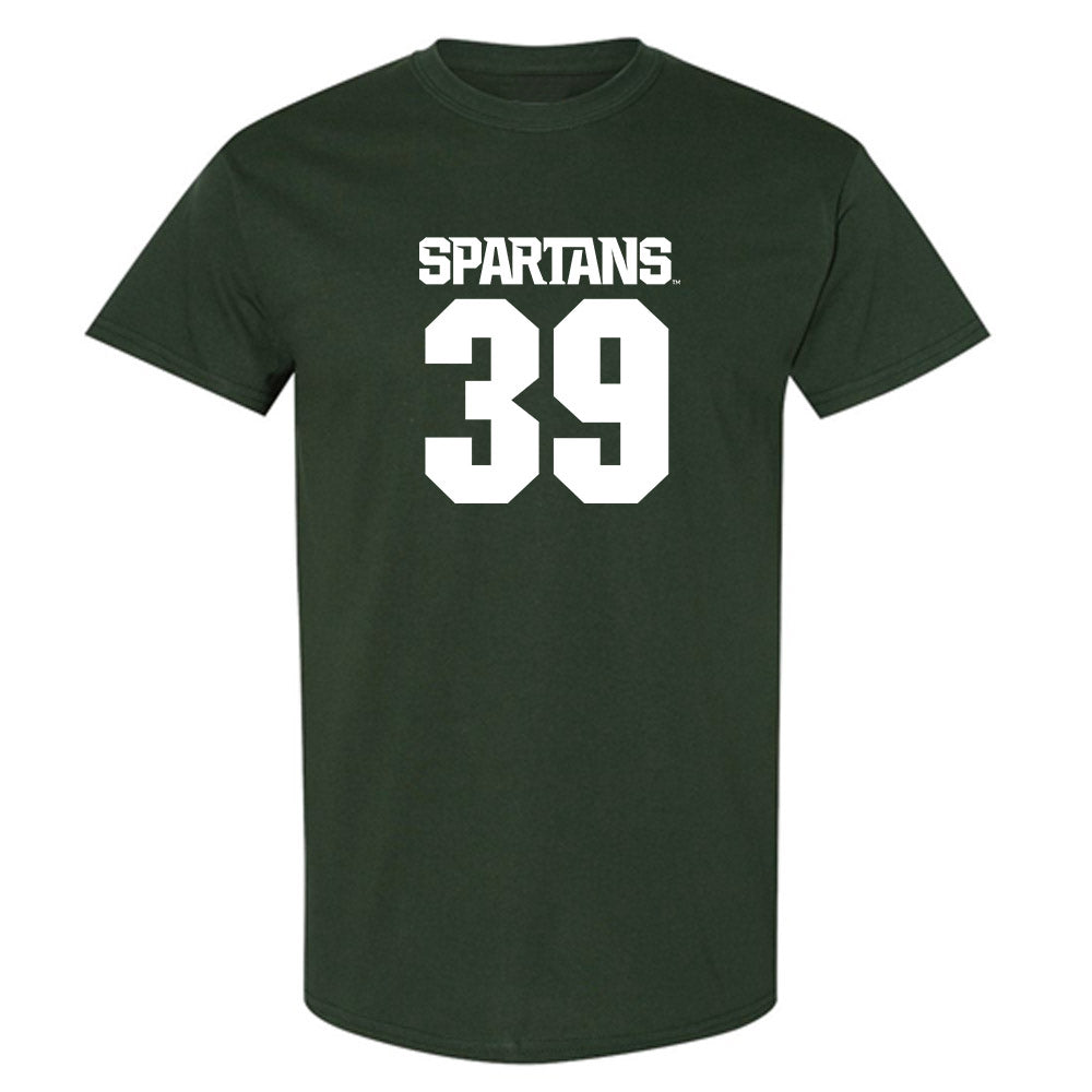 Michigan State - NCAA Football : Elisha West - Generic Shersey T-Shirt-0