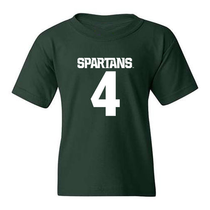 Michigan State - NCAA Football : Marcellius Pulliam - Generic Shersey Youth T-Shirt-0