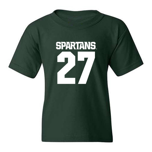 Michigan State - NCAA Men's Ice Hockey : Gavin Best - Generic Shersey Youth T-Shirt-0