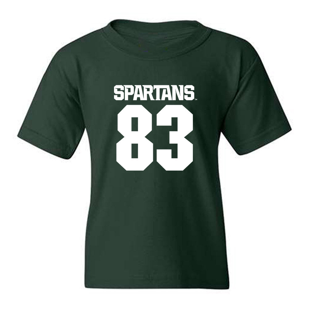 Michigan State - NCAA Football : Jack Carson-wentz - Generic Shersey Youth T-Shirt-0