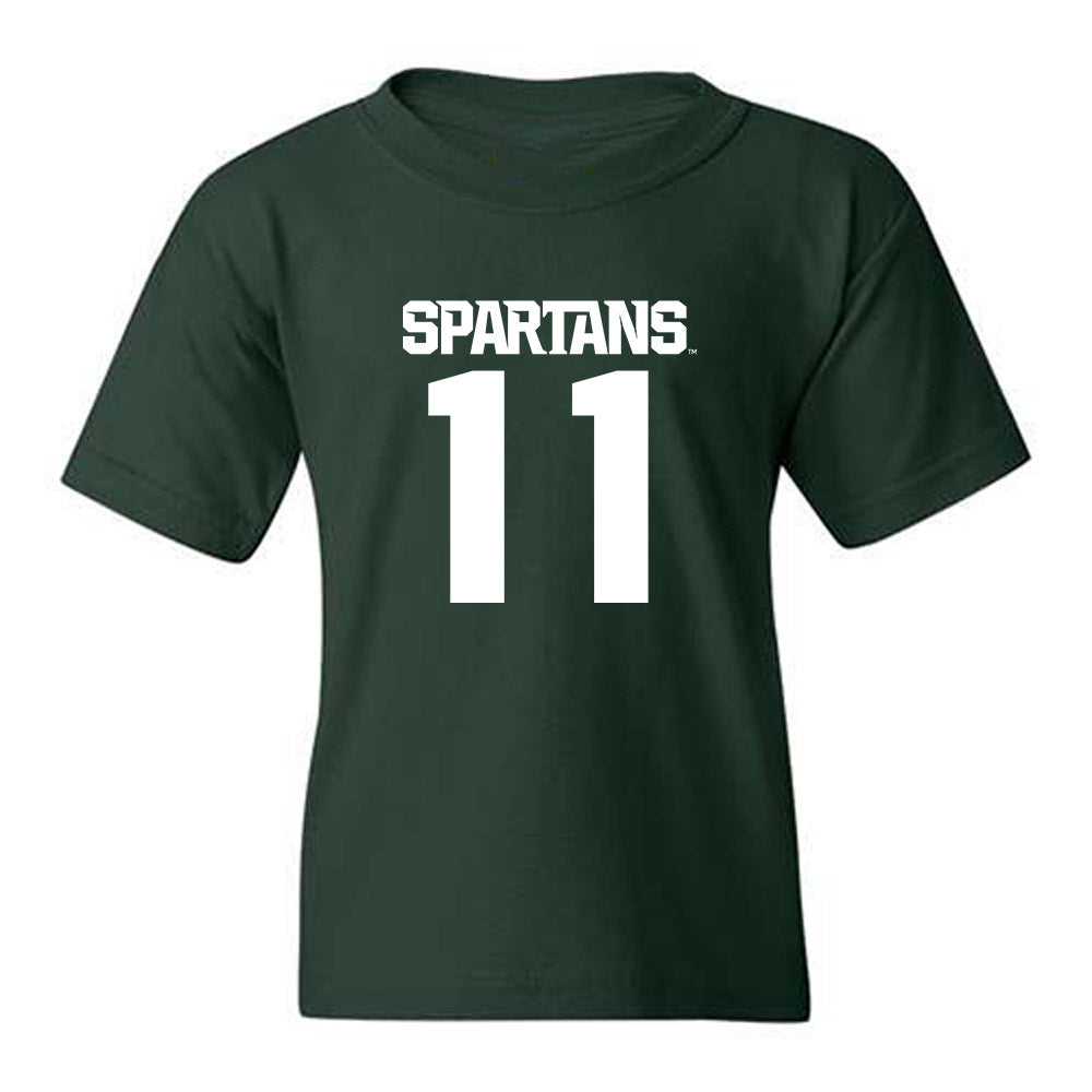 Michigan State - NCAA Men's Ice Hockey : Jeremy Davidson - Generic Shersey Youth T-Shirt-0