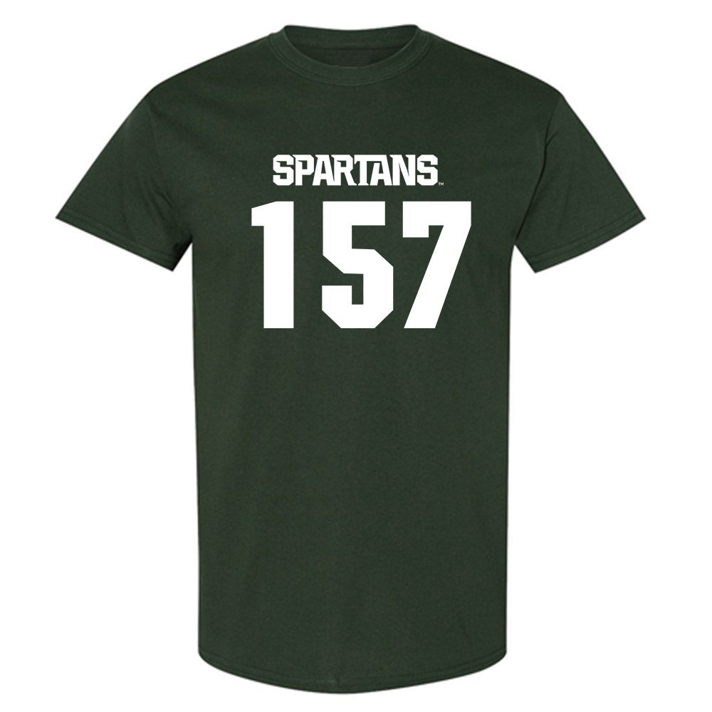 Michigan State - NCAA Wrestling : Darius Marines - Generic Shersey T-Shirt-0