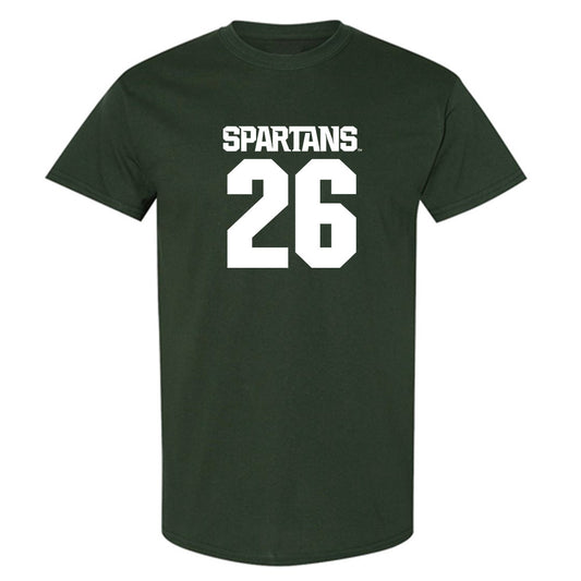 Michigan State - NCAA Women's Soccer : Miyako Hallier - Generic Shersey T-Shirt-0