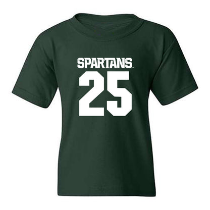 Michigan State - NCAA Men's Ice Hockey : Cole Burke - Generic Shersey Youth T-Shirt-0