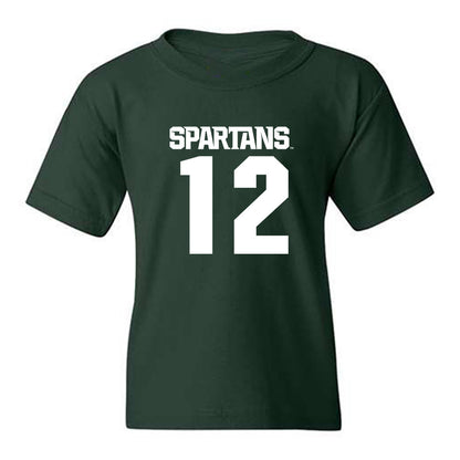Michigan State - NCAA Football : Justin Denson Jr - Generic Shersey Youth T-Shirt-0