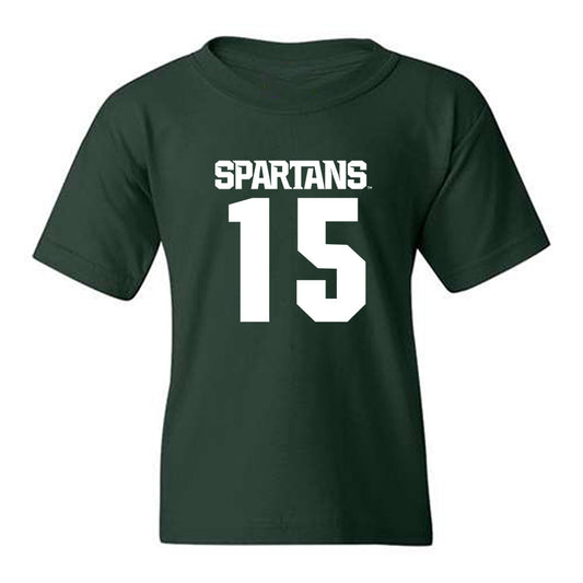 Michigan State - NCAA Football : Caleb Gash - Generic Shersey Youth T-Shirt-0