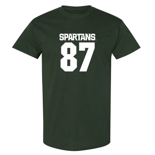 Michigan State - NCAA Football : Luke DeJager - Generic Shersey T-Shirt-0