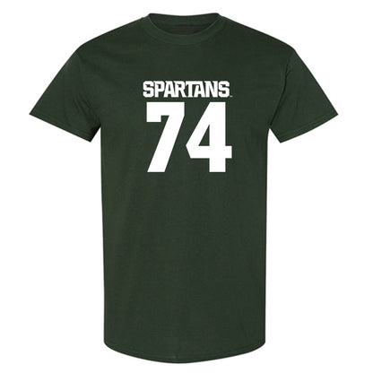 Michigan State - NCAA Football : Gavin Broscious - Generic Shersey T-Shirt-0