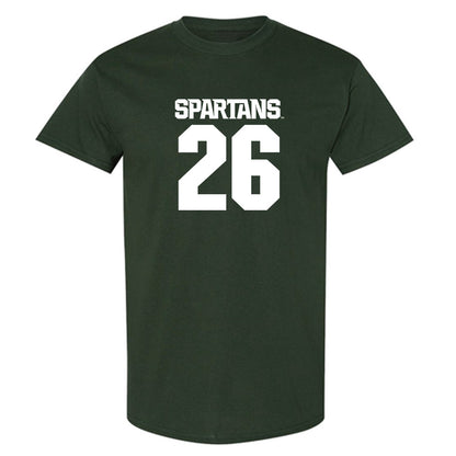 Michigan State - NCAA Men's Ice Hockey : Eric Nilson - Generic Shersey T-Shirt-0