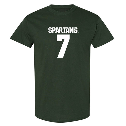 Michigan State - NCAA Men's Ice Hockey : David Gucciardi - Generic Shersey T-Shirt-0