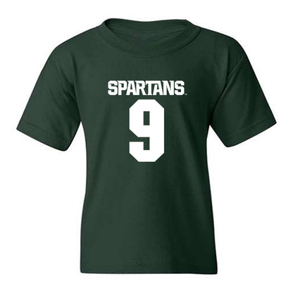 Michigan State - NCAA Women's Basketball : Sara Sambolic - Generic Shersey Youth T-Shirt-0