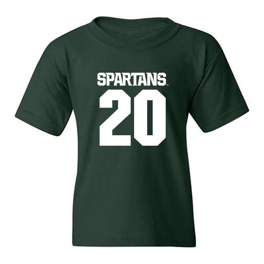 Michigan State - NCAA Softball : Hailey Bila - Generic Shersey Youth T-Shirt-0