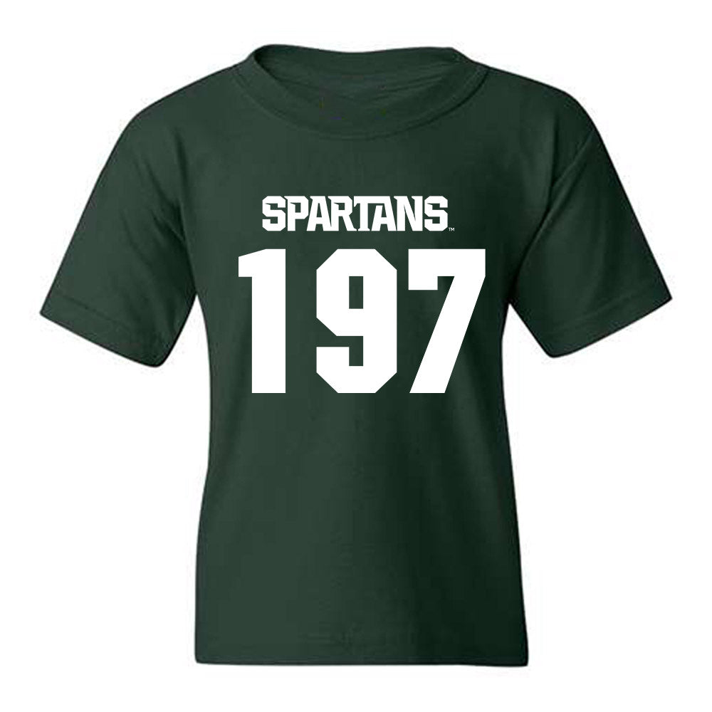 Michigan State - NCAA Wrestling : Kael Wisler - Generic Shersey Youth T-Shirt-0