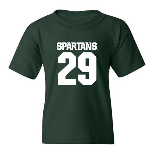 Michigan State - NCAA Football : George Mullins - Generic Shersey Youth T-Shirt-0