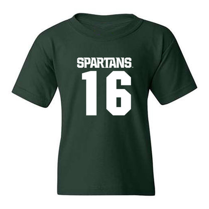 Michigan State - NCAA Football : Ryland Jessee - Generic Shersey Youth T-Shirt-0