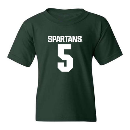 Michigan State - NCAA Women's Volleyball : Ky Clayton - Generic Shersey Youth T-Shirt