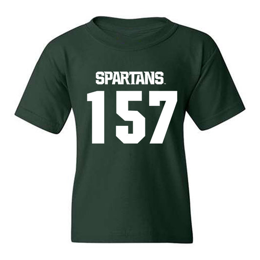 Michigan State - NCAA Wrestling : Darius Marines - Generic Shersey Youth T-Shirt-0