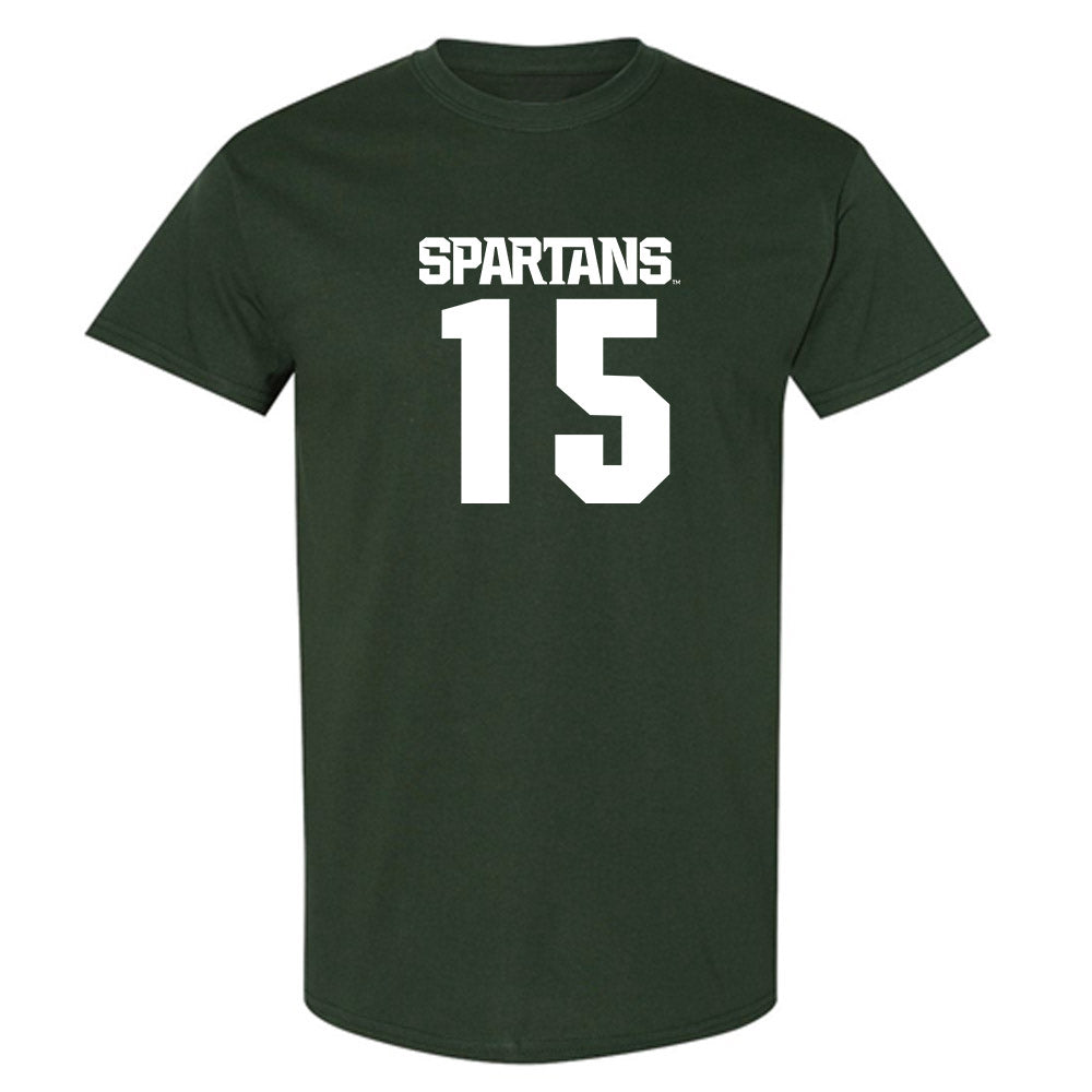 Michigan State - NCAA Men's Basketball : Carson Cooper - Generic Shersey T-Shirt-0