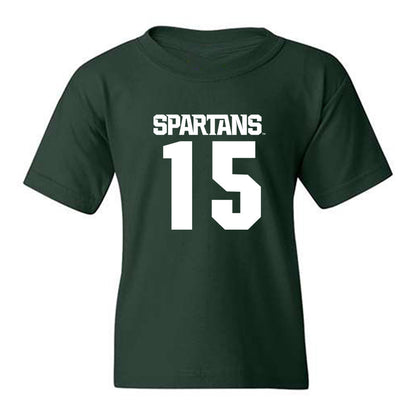 Michigan State - NCAA Men's Basketball : Carson Cooper - Generic Shersey Youth T-Shirt-0