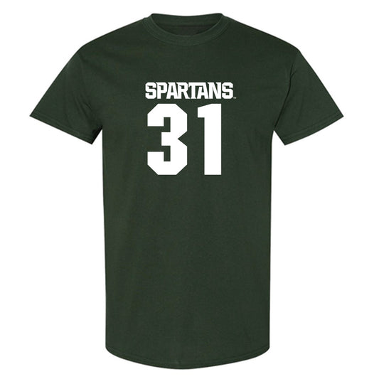 Michigan State - NCAA Men's Ice Hockey : Luca Di Pasquo - Generic Shersey T-Shirt-0