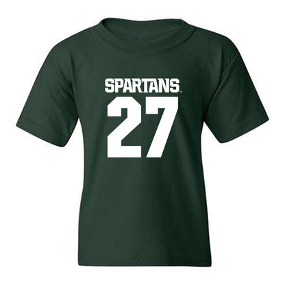 Michigan State - NCAA Football : Darrin Jones Jr - Generic Shersey Youth T-Shirt-0