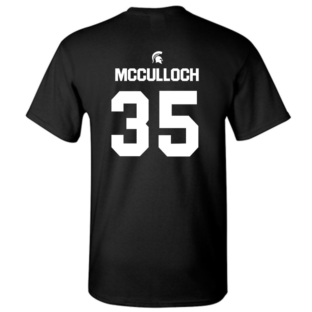 Michigan State - NCAA Men's Basketball : Jesse McCulloch - Sports Shersey T-Shirt-1