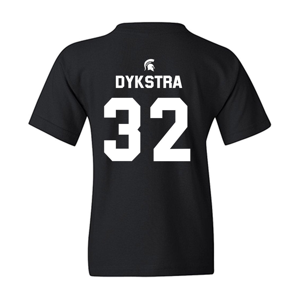 Michigan State - NCAA Women's Basketball : Marah Dykstra - Sports Shersey Youth T-Shirt-1