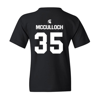 Michigan State - NCAA Men's Basketball : Jesse McCulloch - Sports Shersey Youth T-Shirt-1