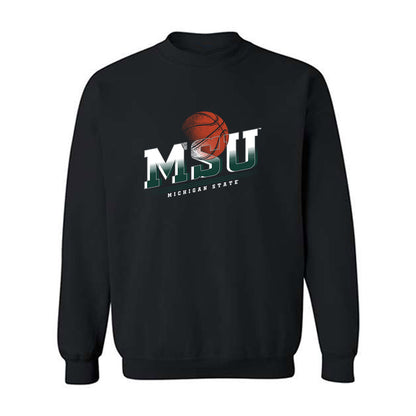 Michigan State - NCAA Men's Basketball : Kur Teng - Sports Shersey Crewneck Sweatshirt-0