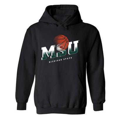 Michigan State - NCAA Women's Basketball : Jordan Ode - Sports Shersey Hooded Sweatshirt-0