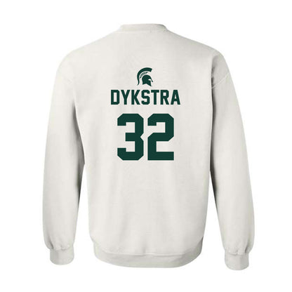 Michigan State - NCAA Women's Basketball : Marah Dykstra - Sports Shersey Crewneck Sweatshirt-1