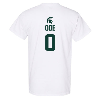 Michigan State - NCAA Women's Basketball : Jordan Ode - Sports Shersey T-Shirt-1