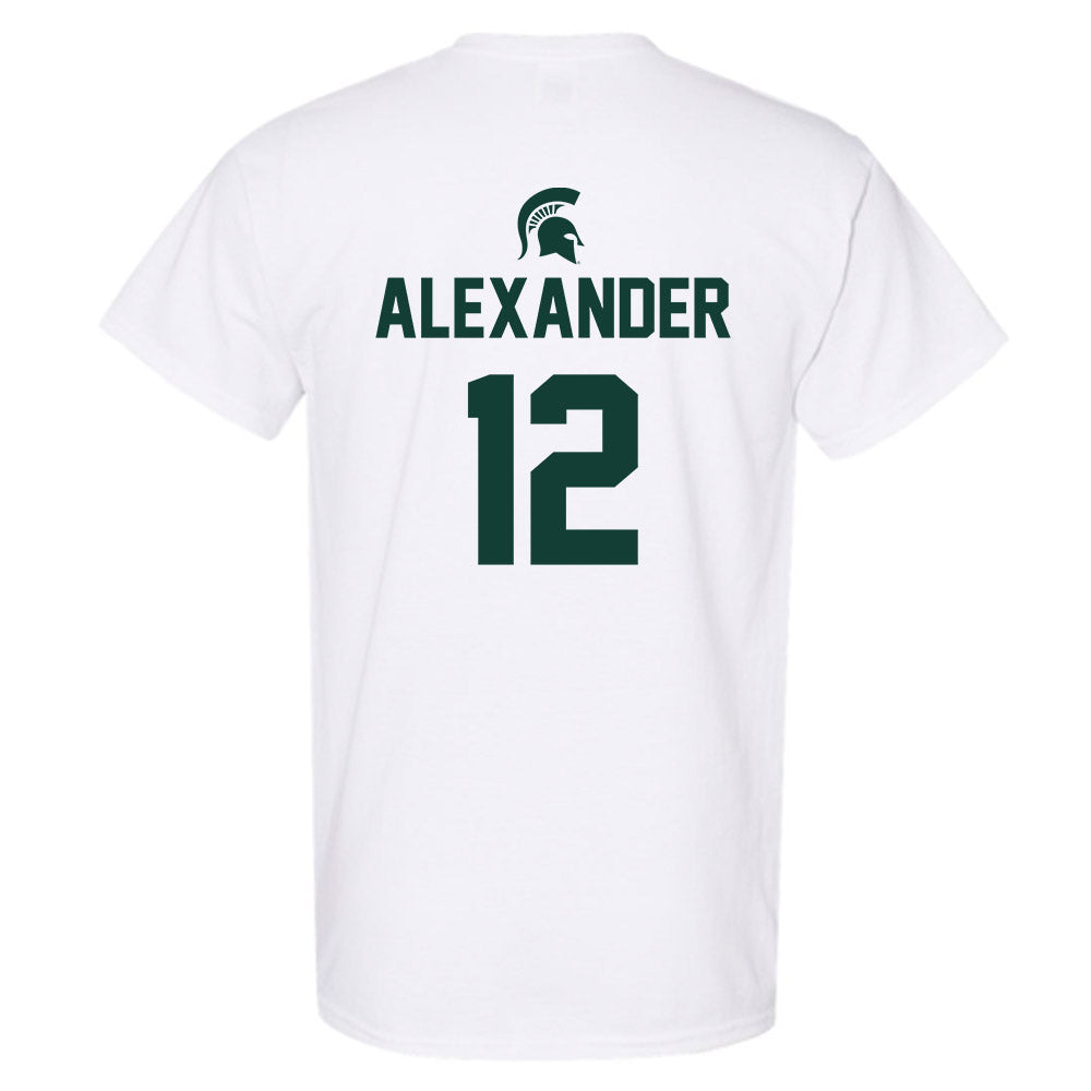 Michigan State - NCAA Women's Basketball : Isa Alexander - Sports Shersey T-Shirt-1