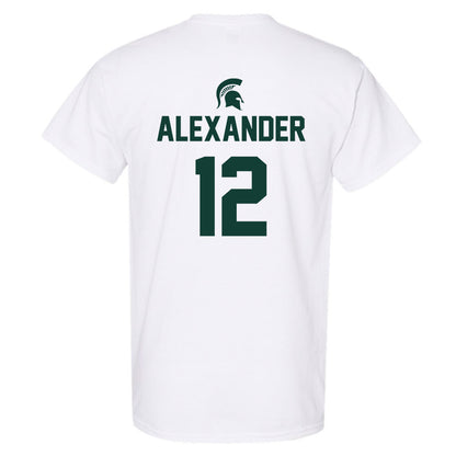 Michigan State - NCAA Women's Basketball : Isa Alexander - Sports Shersey T-Shirt-1