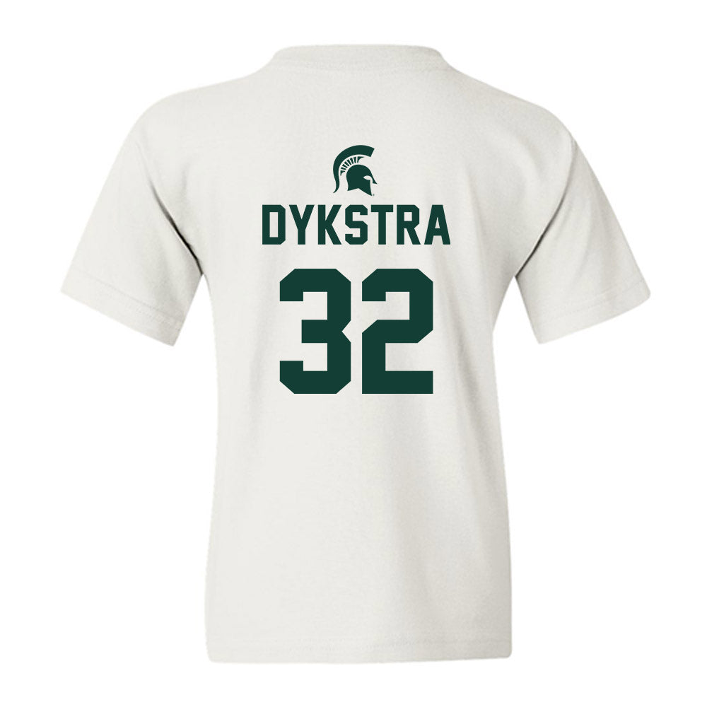 Michigan State - NCAA Women's Basketball : Marah Dykstra - Sports Shersey Youth T-Shirt-1