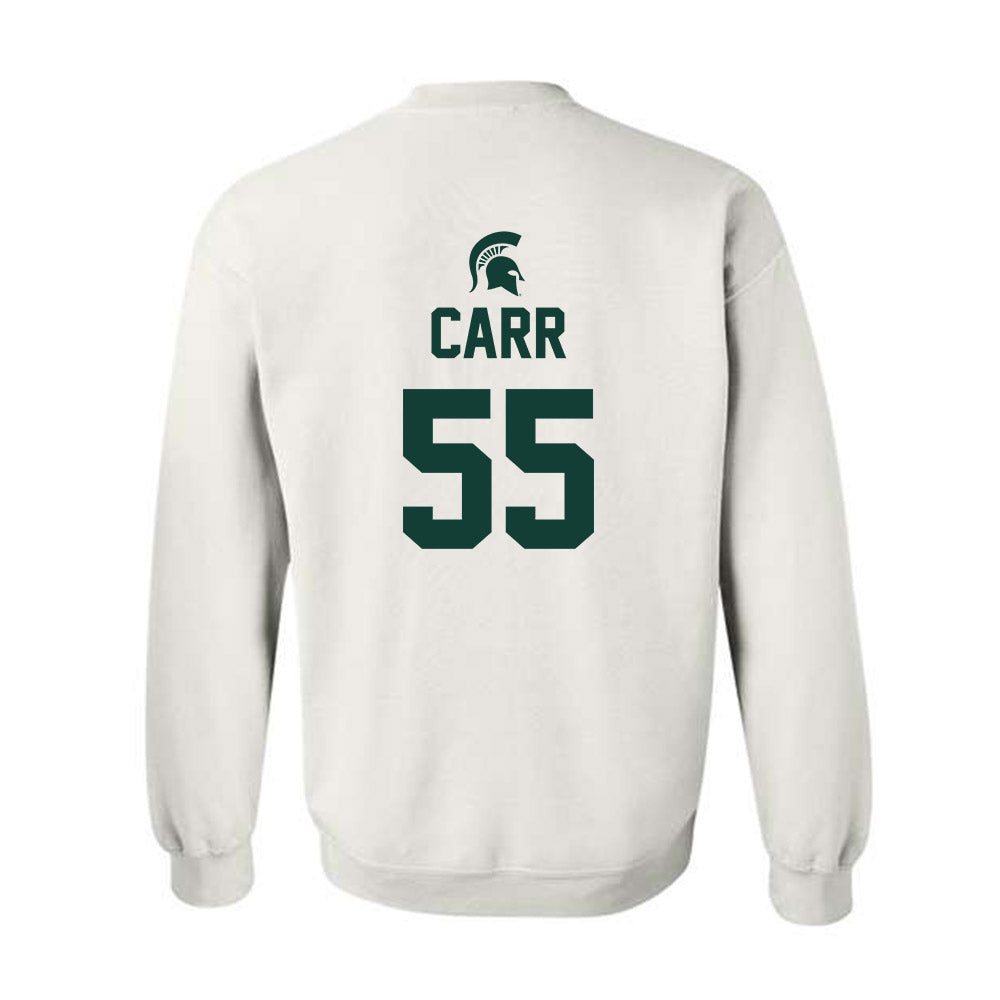 Michigan State - NCAA Men's Basketball : Coen Carr - Sports Shersey Crewneck Sweatshirt-1