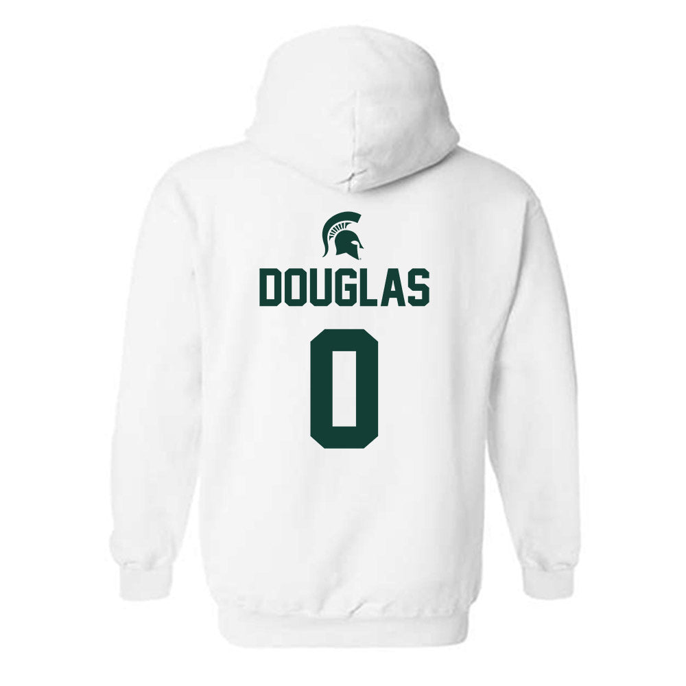 Michigan State - NCAA Women's Basketball : Sinai Douglas - Sports Shersey Hooded Sweatshirt