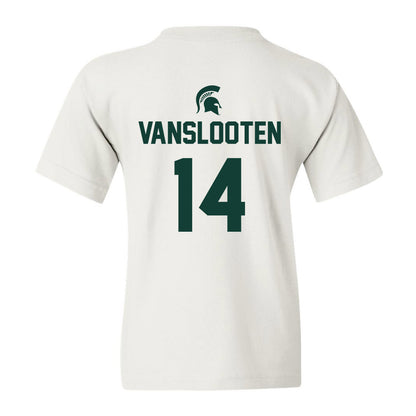 Michigan State - NCAA Women's Basketball : Grace VanSlooten - Sports Shersey Youth T-Shirt