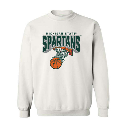 Michigan State - NCAA Men's Basketball : Szymon Zapala - Sports Shersey Crewneck Sweatshirt